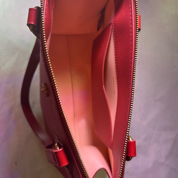 Anne Klein Cherry Red Shoulder Bag - Picture 3 of 14